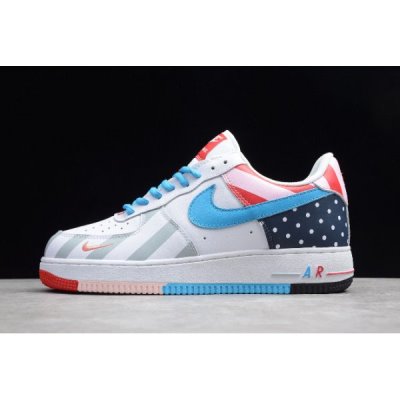 Nike Erkek Air Force 1 Parra Beyaz Renkli Kaykay Ayakkabı Türkiye - R8BEEWGM